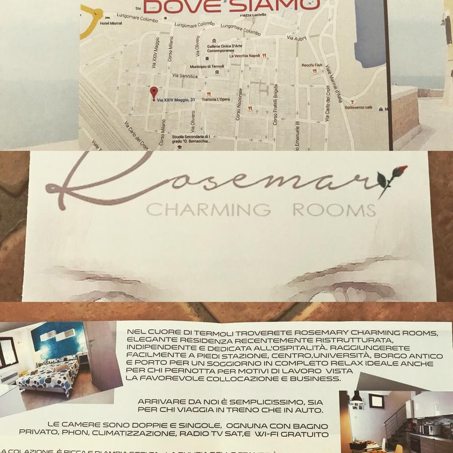 Rosemary Charming Rooms 泰尔莫利 外观 照片
